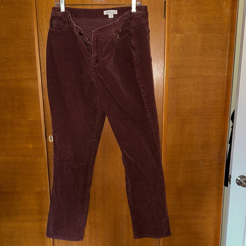 Coldwater Creek Corduroy Pants
